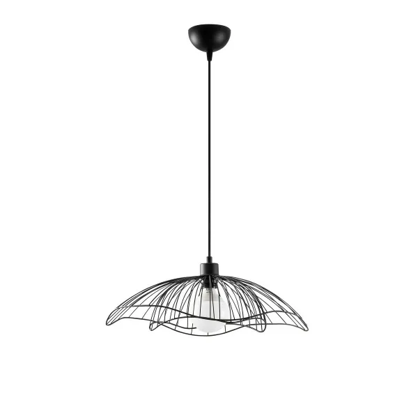 Závesný luster Farac - 6380, čierna