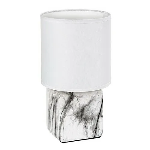 Rabalux 74069 stolná lampa Nalisa, hranatá, biela