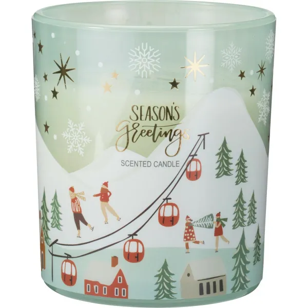 Vonná sviečka Winter Fun, vôňa Grib Forest, 270 g