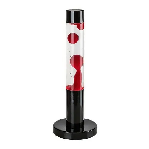 Rabalux 76028 dekoratívna lávová stolná LED lampa Lavastic, červená