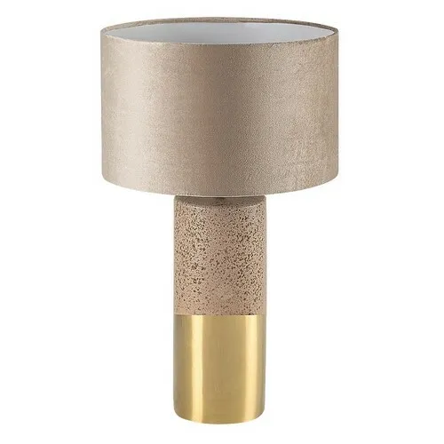 Rabalux 74219 dekoratívna keramická stolná lampa Yelda, hnedá