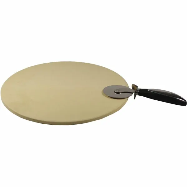 Kameň na pizzu 30,5 cm + nôž Salvatore