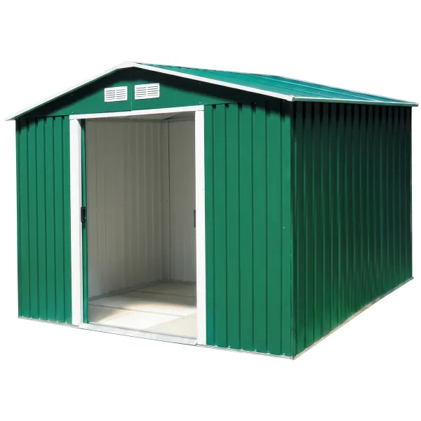 Avenberg Záhradný domček na náradie 2,4 × 2,4  m SD-X0808-H170, zelený, 2,4 x 2,4 cm
