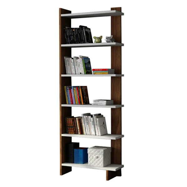 Knižnica Order White Walnut