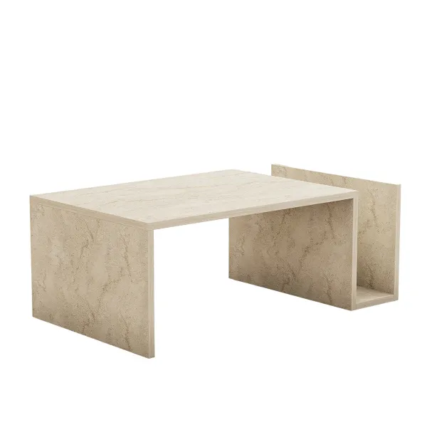 Konferenčný stolík Memo Travertine