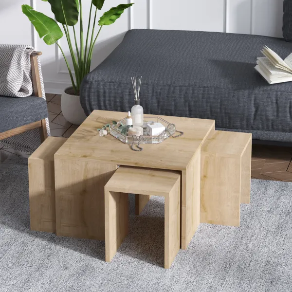 Konferenčný stolík Ortanca Sapphire Oak