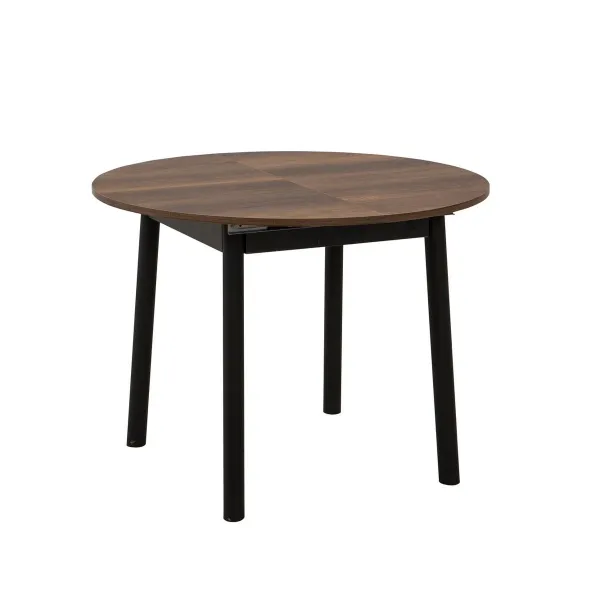 Jedálenský stôl Oliver Walnut Black