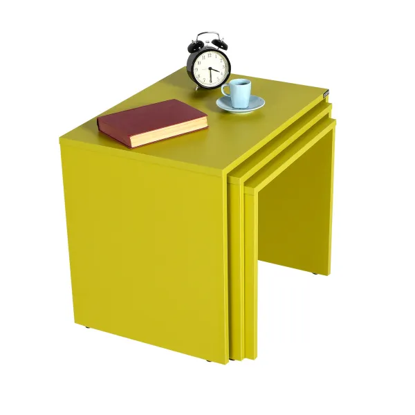 Odkladací stolík SHP Green, 3 ks