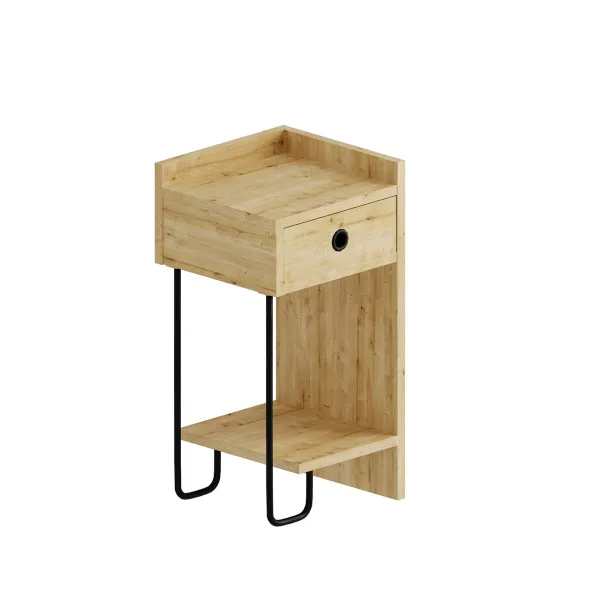 Nočný stolík Sirius Right Oak