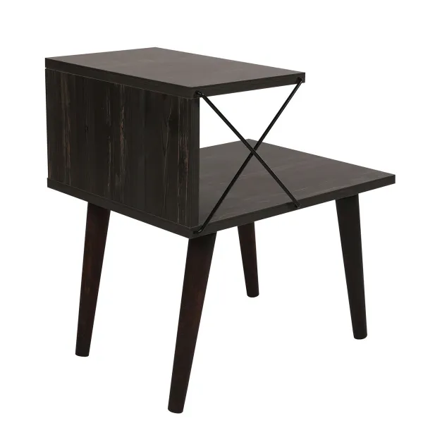 Nočný stolík Cross Dark Brown