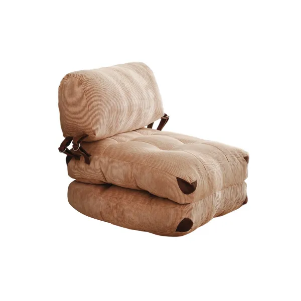 Kreslo Fold Kadife Camel