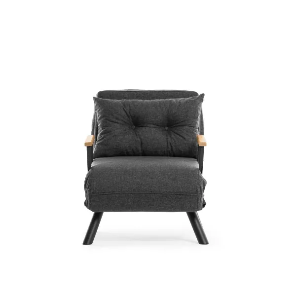 Kreslo Sando Single Dark Grey