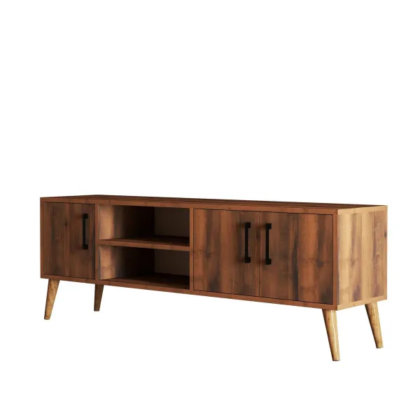 Televízny stolík Exxen Walnut