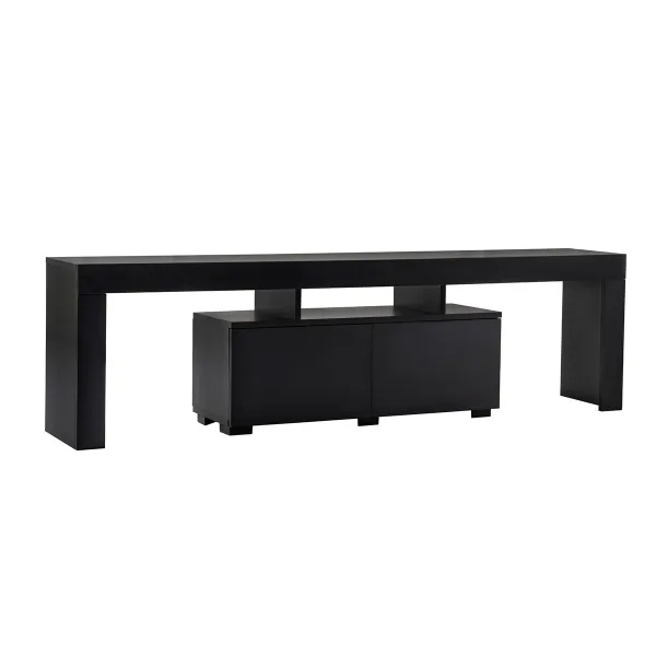 Televízny stolík Enclave Wood Black
