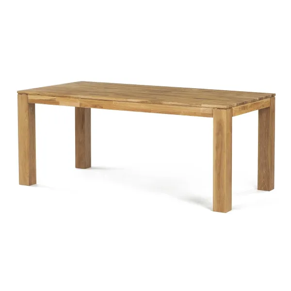 Jedálenský stôl 180 x 90 cm, dub, XXL