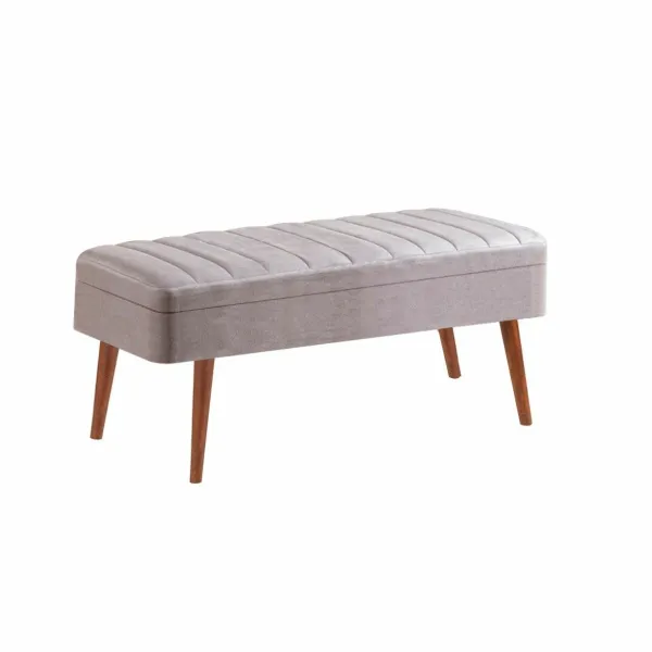 Lavica Vina 2 Grey and Walnut