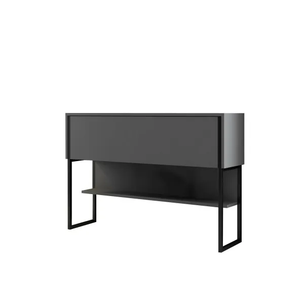 Komoda Luxe Anthracite and Black