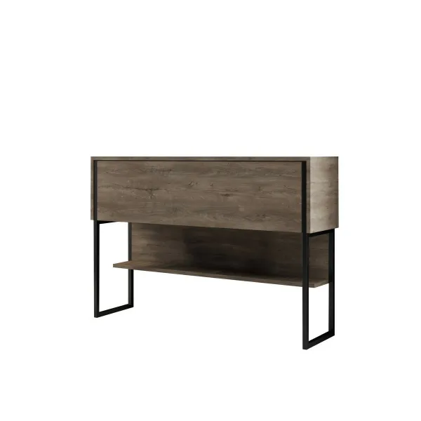 Komoda Luxe Walnut and Black