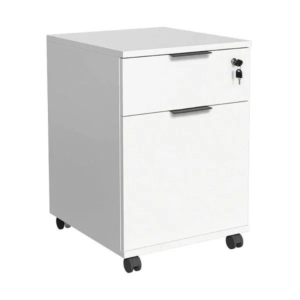 Komoda na kolieskach White