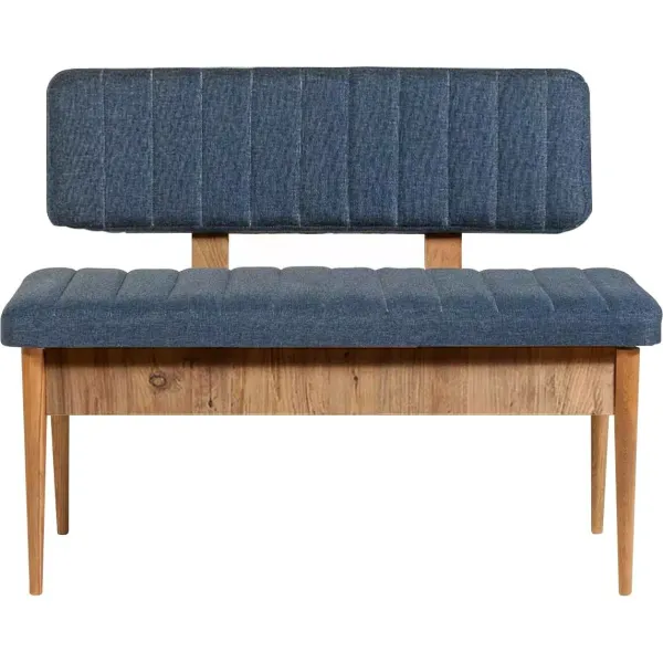 Lavica Vina Dark Blue and Atlanitc Pine