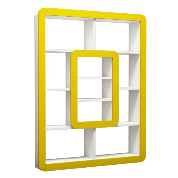 Knižnica Orkide Yellow and White