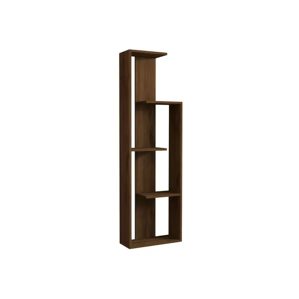 Knižnica Wand Walnut