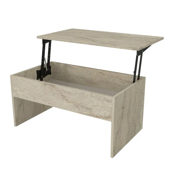 Konferenčný stolík Akilli Travertine