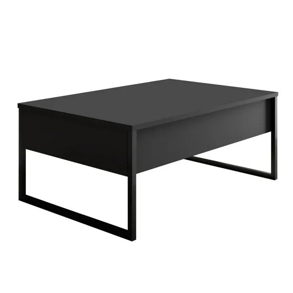 Konferenčný stolík Luxe Anthracite and Black