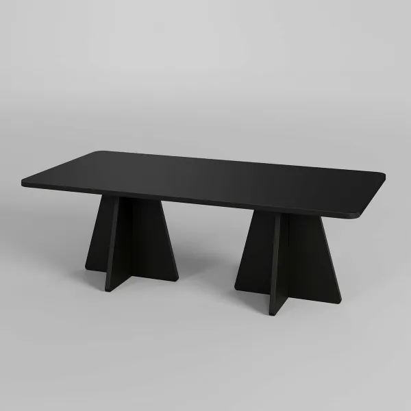 Konferenčný stolík Double Mushroom Black