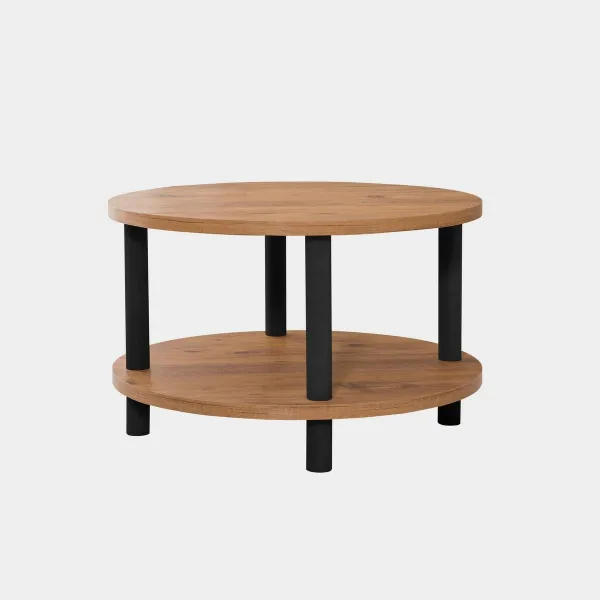 Konferenčný stolík Roby Atlantic Pine and Black