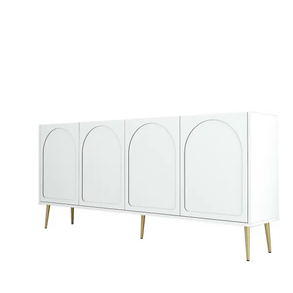 Skrinka Lyon White and Gold
