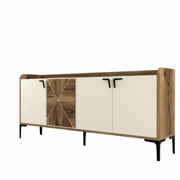 Skrinka Venedik Walnut and Cream