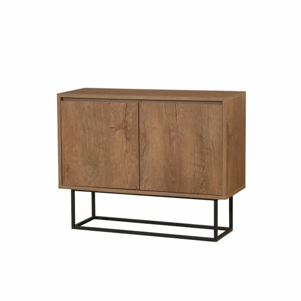 Skrinka Zuri Walnut and Black