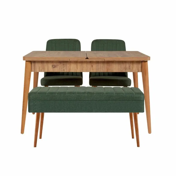 Jedálenský set Vina Atlantic Pine and Green, 4 ks