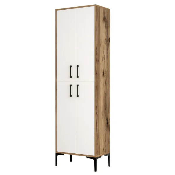 Skriňa Berlin Walnut and White