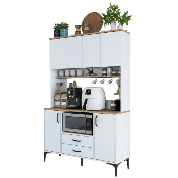 Skriňa Jedy Walnut and White