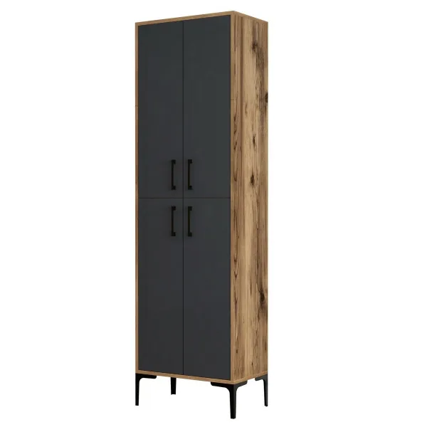 Skriňa Berlin Walnut and Anthracite