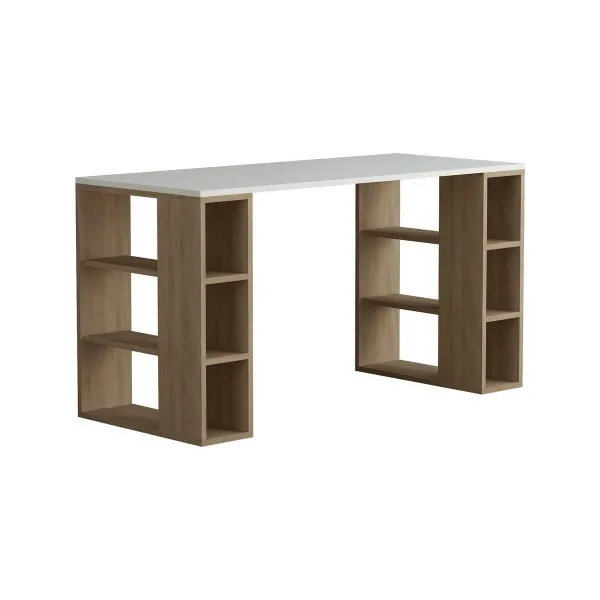 Pracovný stôl Colmar White and Oak
