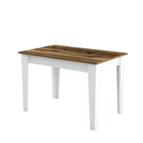 Jedálenský stôl Kiev White and Walnut