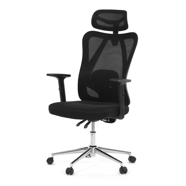 Autronic KA-R216 BK Kancelárska stolička, čierna