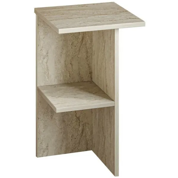 Nočný stolík Palma – Travertine