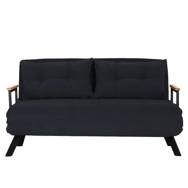 Rozkladacia pohovka Sando 2 Black