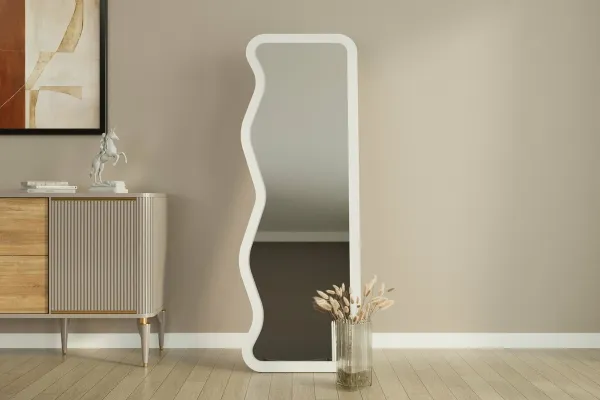 Zrkadlo Asel White 50 x 160 cm