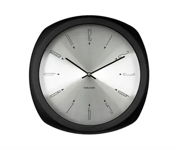 Nástenné hodiny Karlsson Aesthetic KA5626BK, 31cm