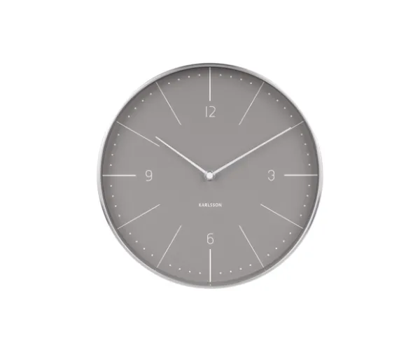 Dizajnové nástenné hodiny 5682GY Karlsson 28cm
