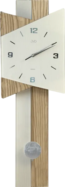 Dizajnové kyvadlové nástenné hodiny JVD NS16073.3, 71cm