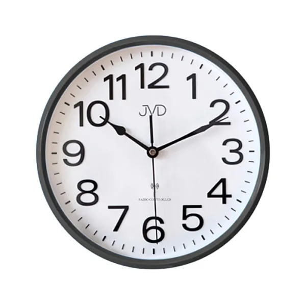 Nástenné hodiny JVD, rádiom riadené RH683.3