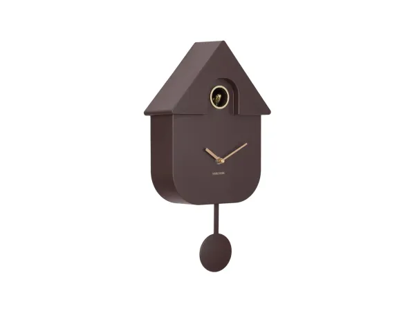 Nástenné hodiny Modern Cuckoo Oro Karlsson KA6094DB, 41cm