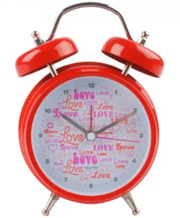 Budík LOVE Wanted 17 cm