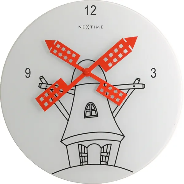 Hodiny na stenu 8807 Nextime WINDMILL 30cm